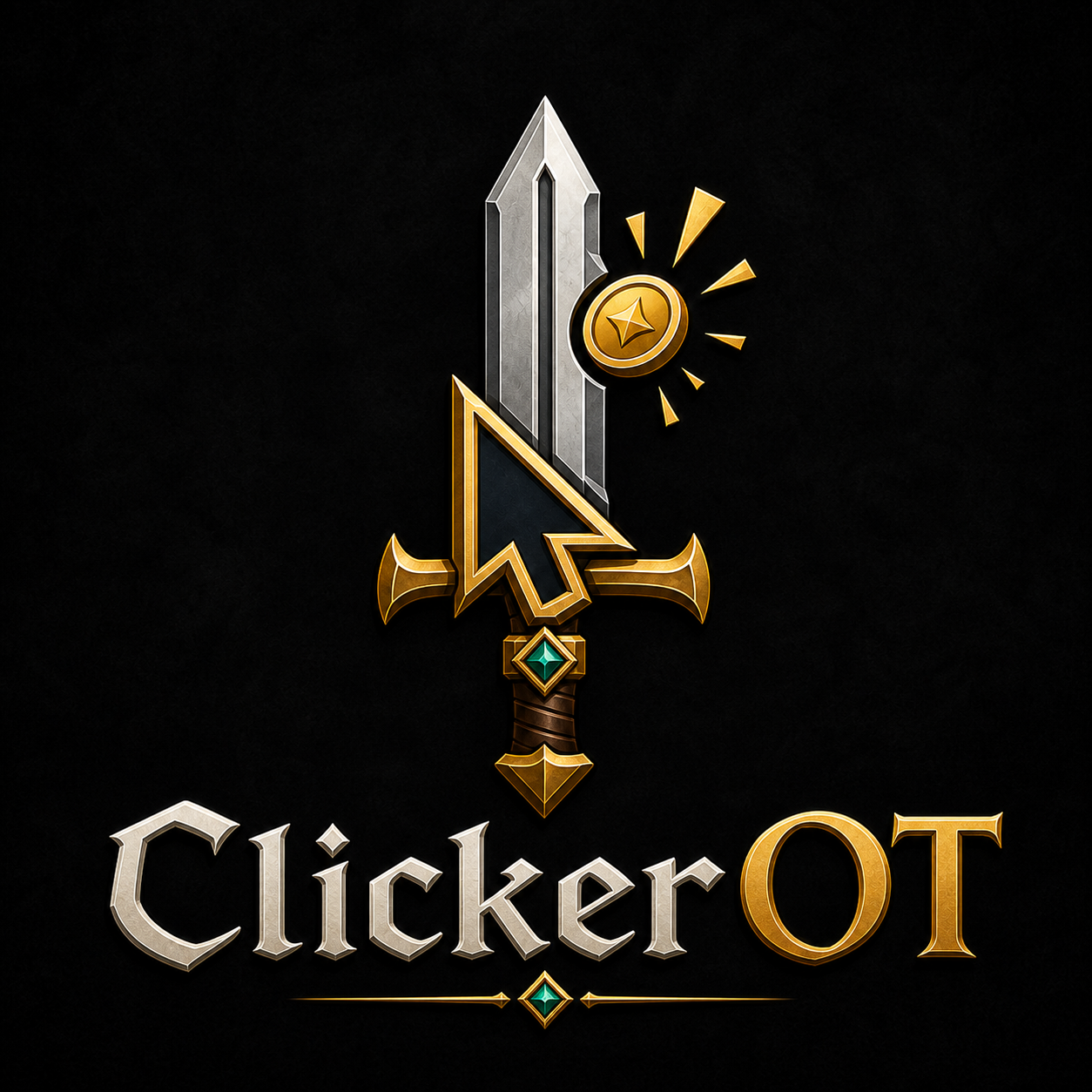 Símbolo e nome ClickerOT